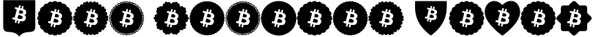 Font Bitcoin Color