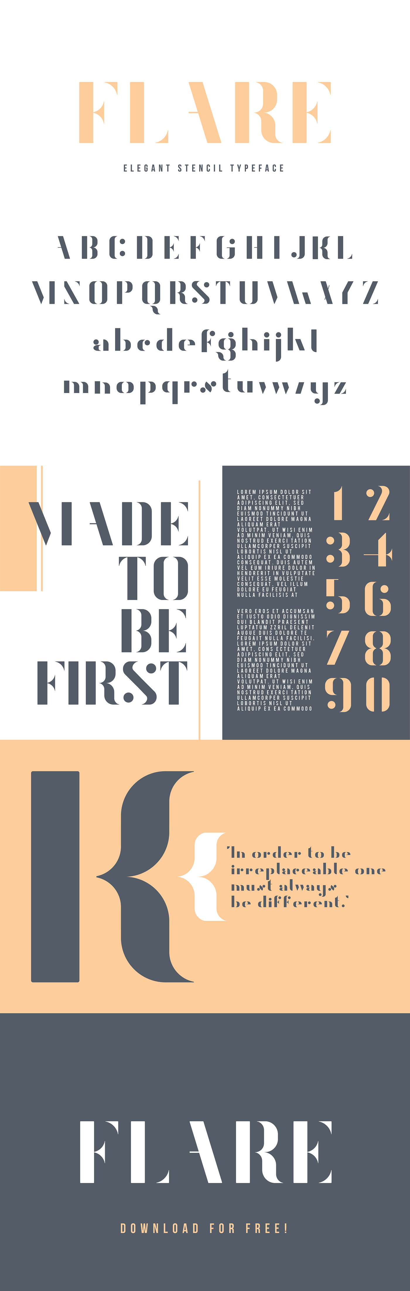 Coop flaired font free download
