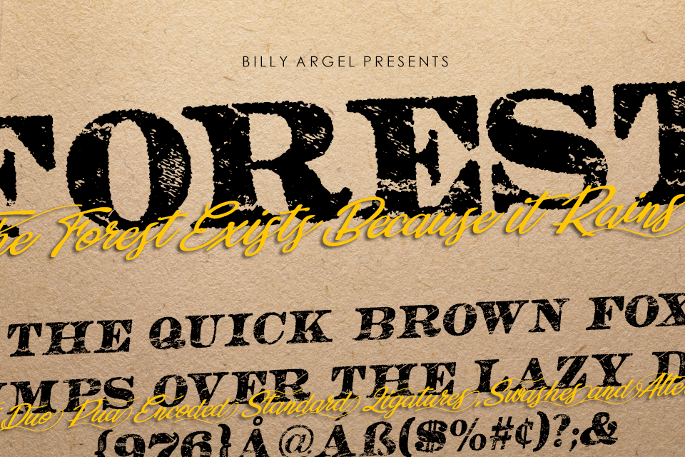 FOREST ITALIC PERSONAL USE