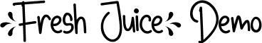 Fresh Juice Demo