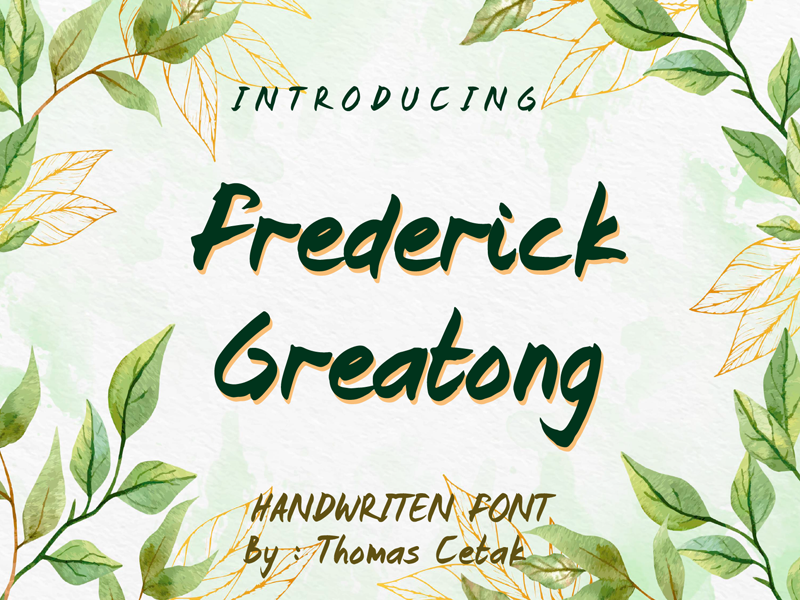 Frederick Greatong