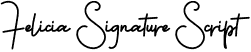 Felicia Signature Script