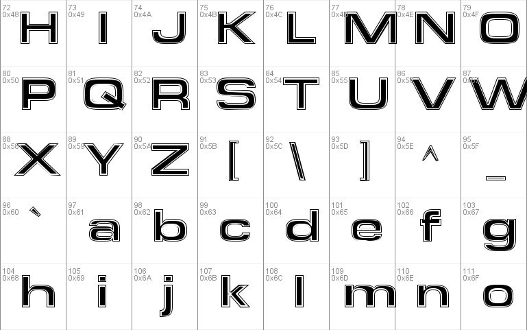 FederationStarfleetSquare Font