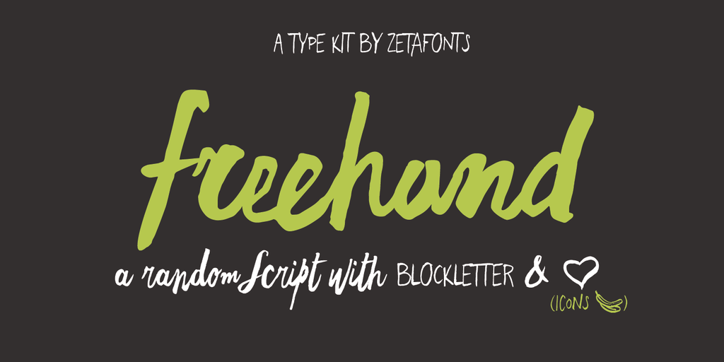 Freehand Blockletter