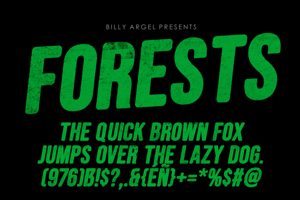 FORESTS ITALIC PERSONAL USE