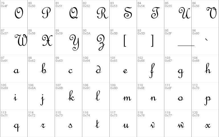 French Script AT