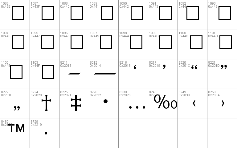 Fritz Quadrata Cyrillic