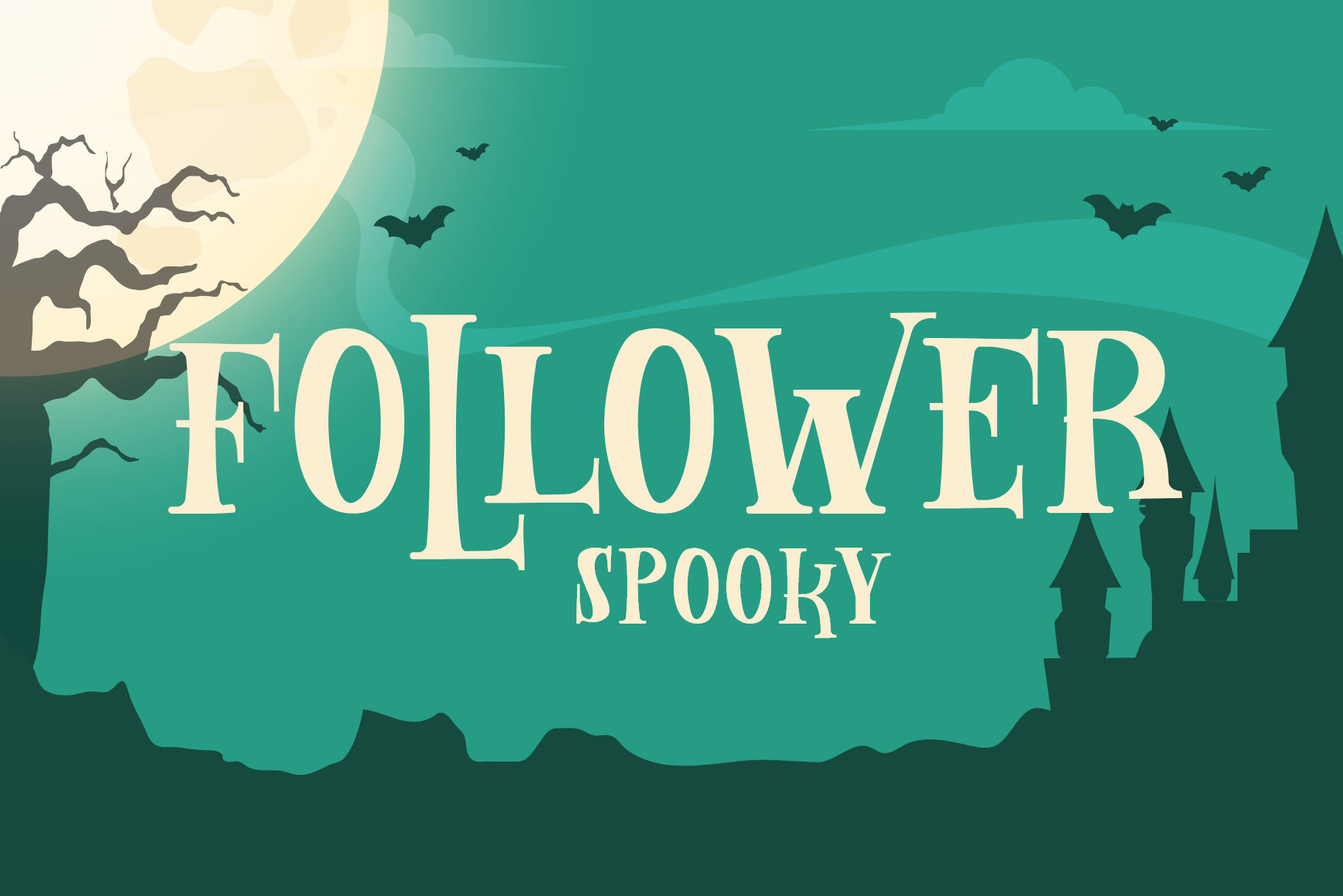 Follower Spooky Font
