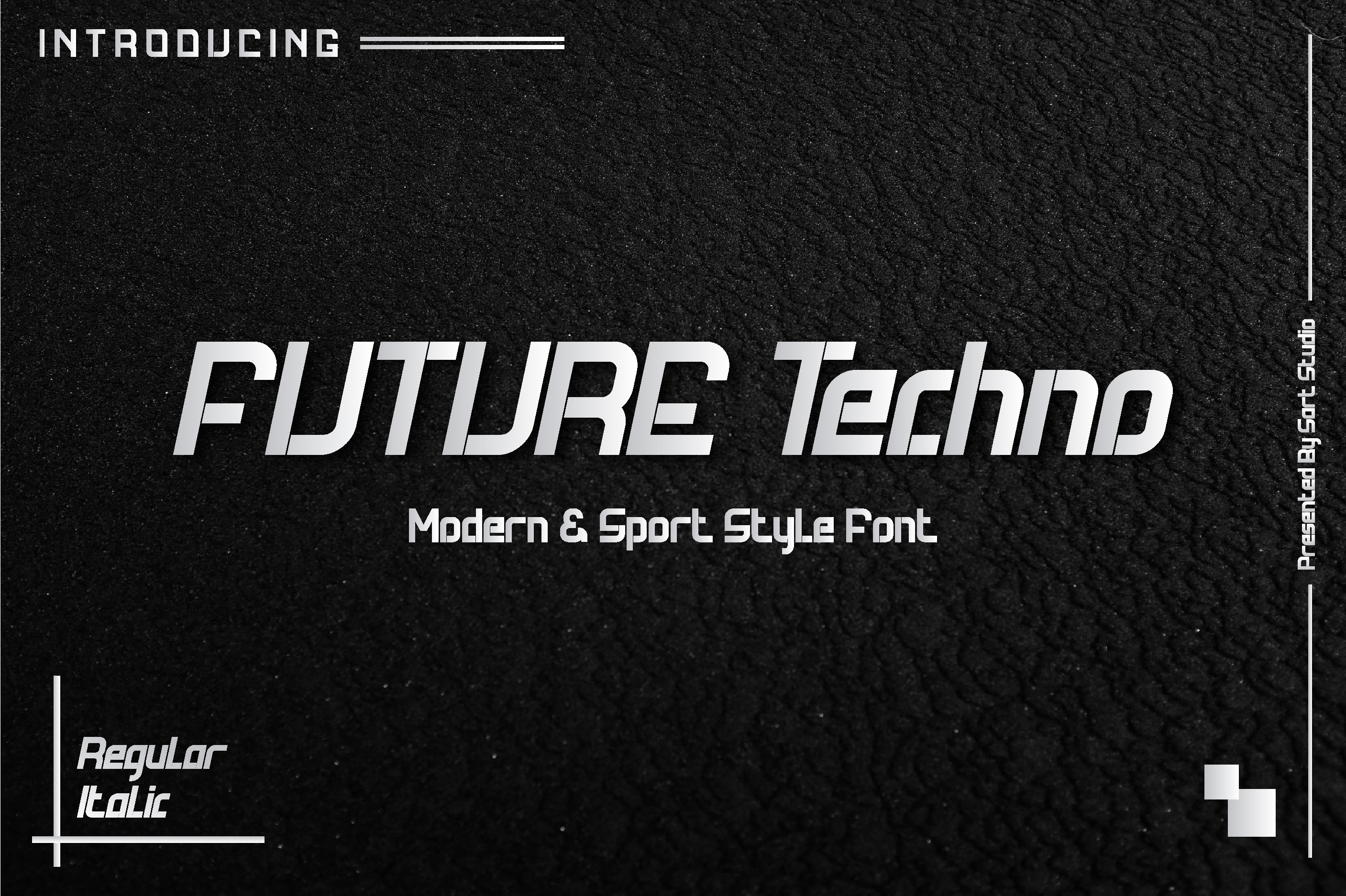 Future Techno Italic