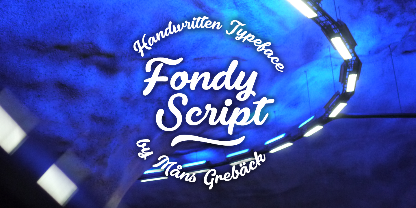 Fondy Script PERSONAL USE ONLY
