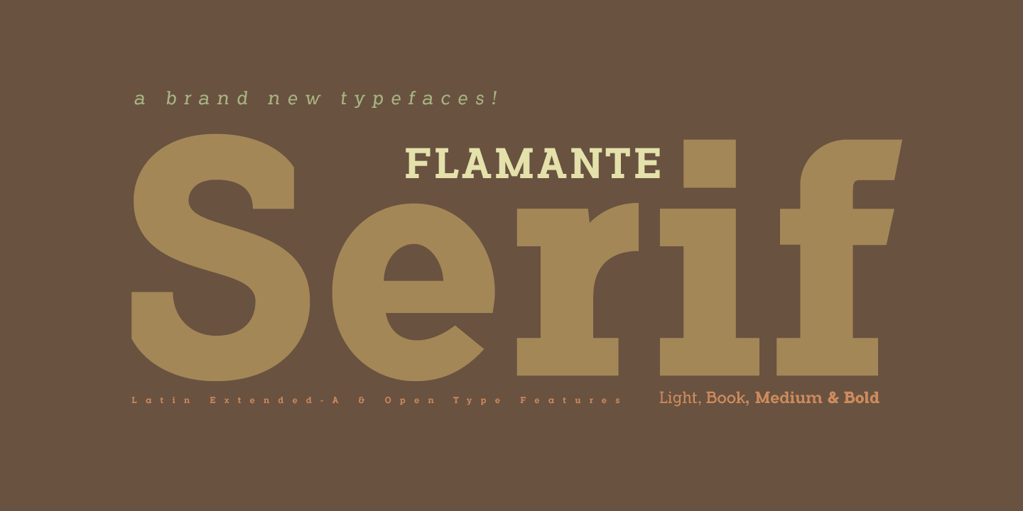 Flamante Serif