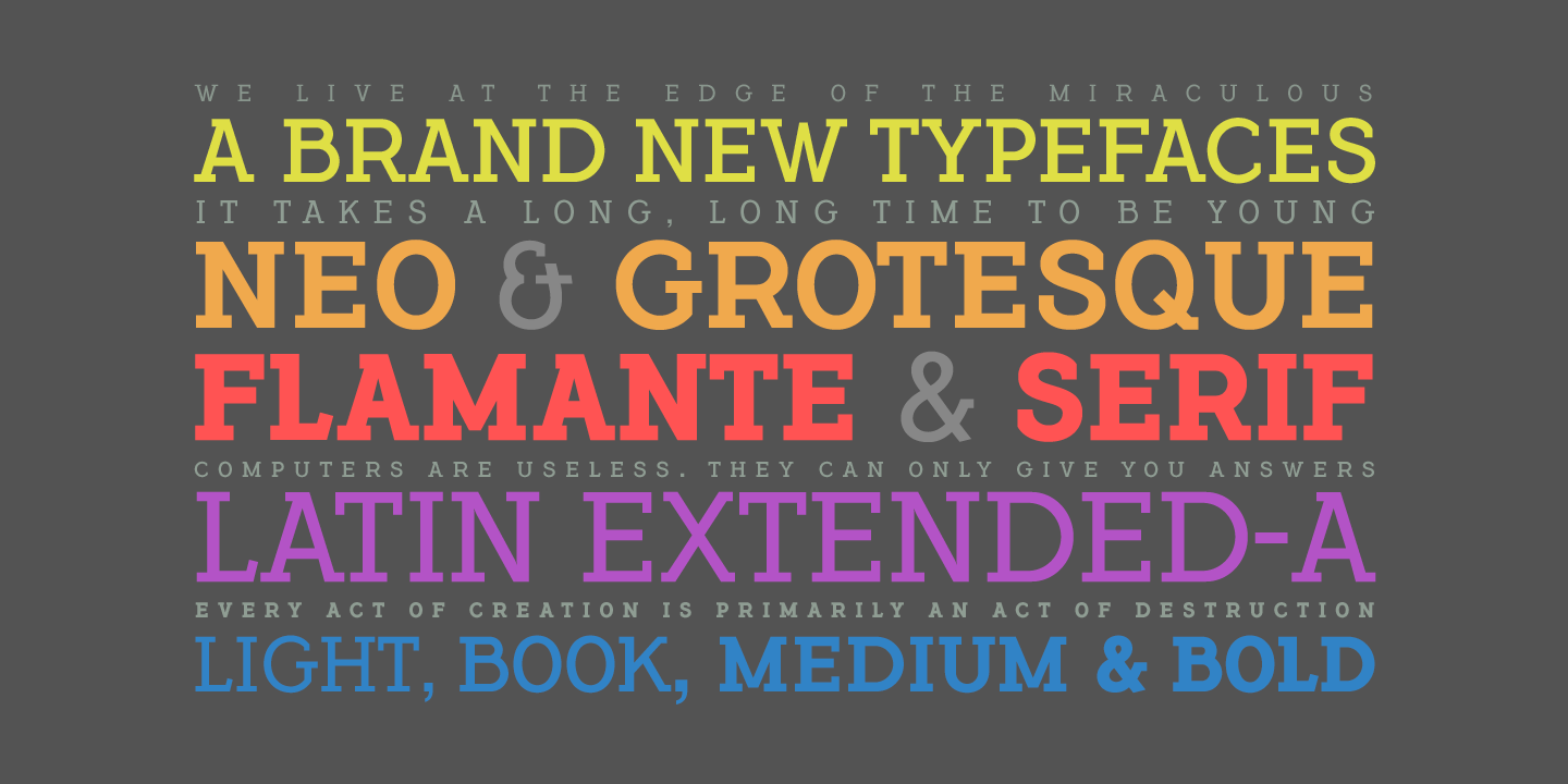 Flamante Serif