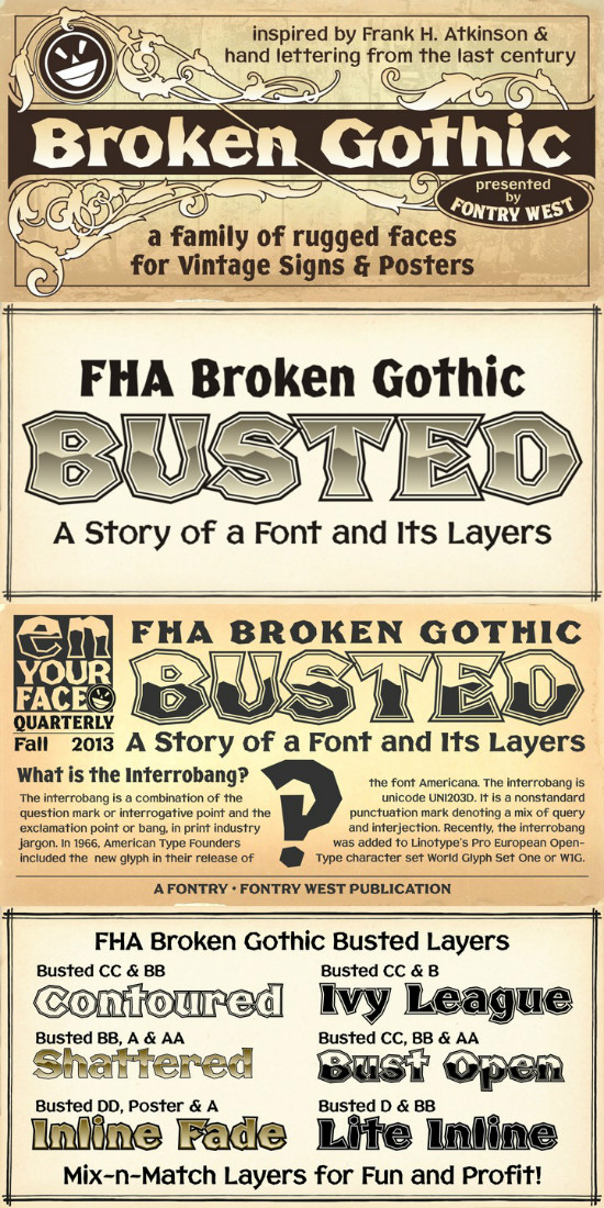 FHA Broken Gonthic Kondenst