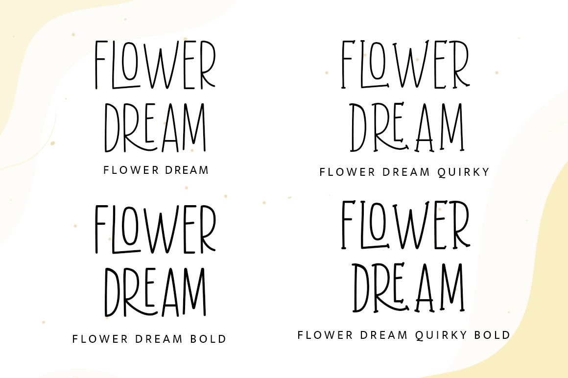 Flower Dream Bold