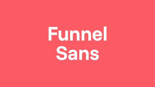 Funnel Sans Bold