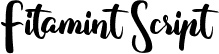 Fitamint Script