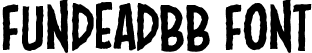 FundeadBB Font