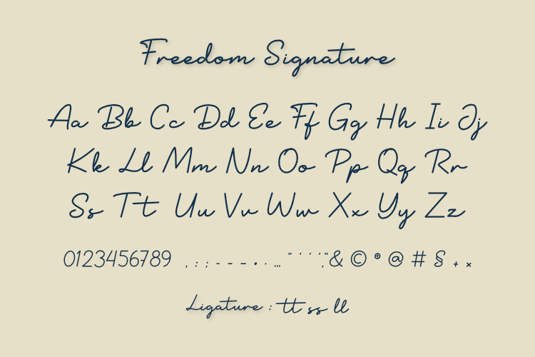 Freedom Signature