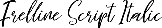 Frelline Script Italic