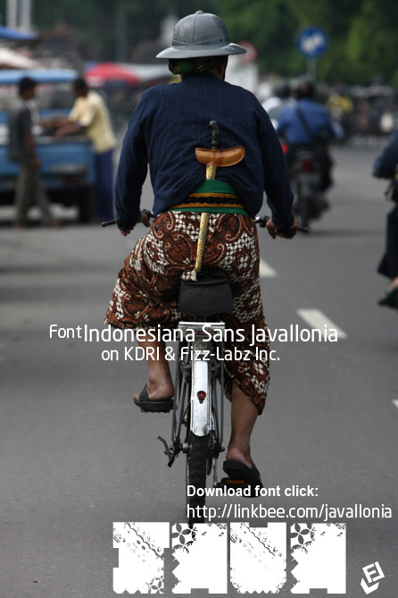 FTF Indonesiana Sans Javallonia