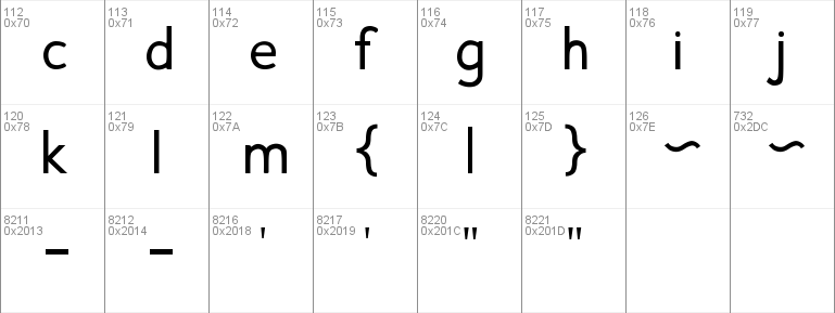 Font13 Font