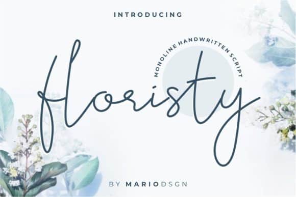 Floristy Font DEMO