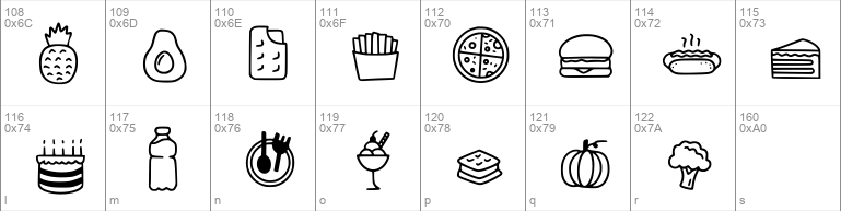 Foodlist Illustration