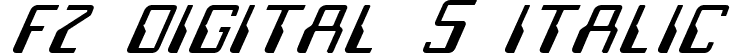 FZ DIGITAL 5 ITALIC