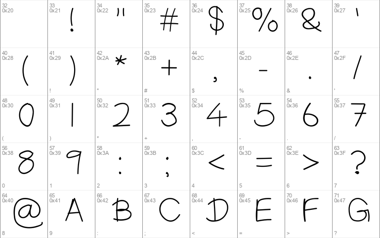 Fontoshan English Handwrite