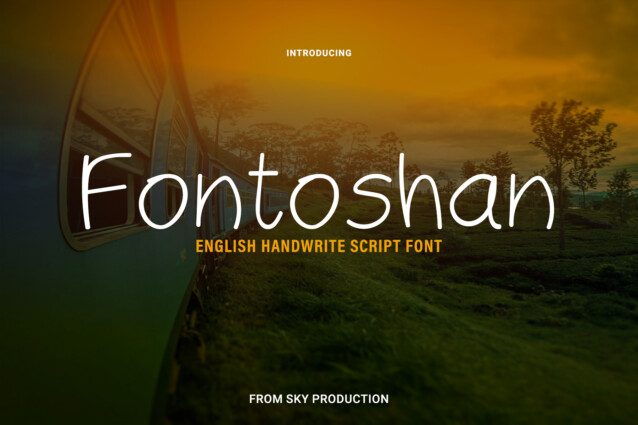 Fontoshan English Handwrite