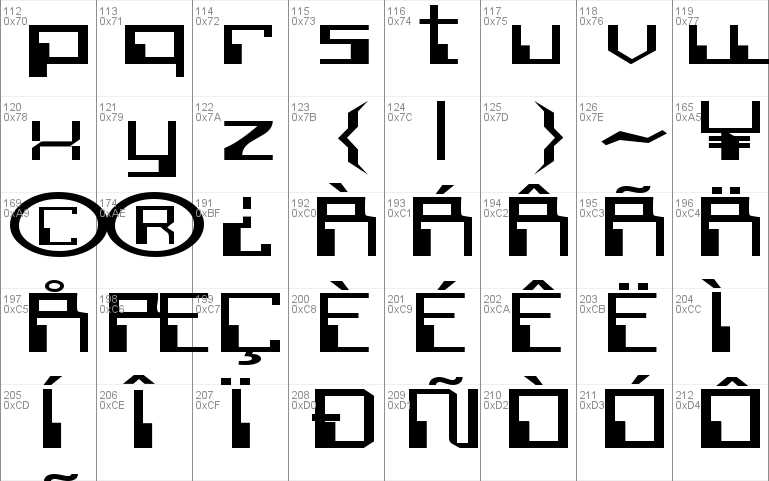 Fz Digital 6 Ex Font Free For Personal