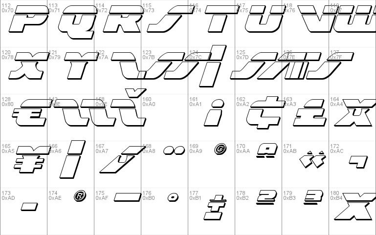 Federal Escort Bullet Italic