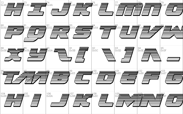 Federal Escort Chrome Italic