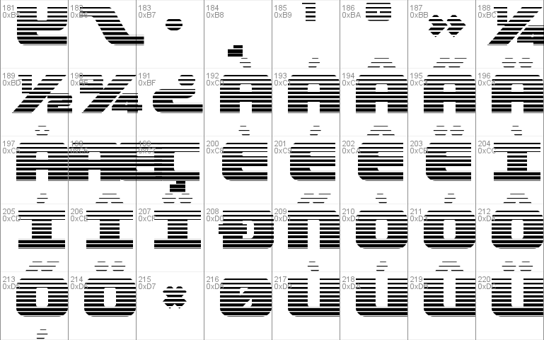 Federal Escort Scanlines