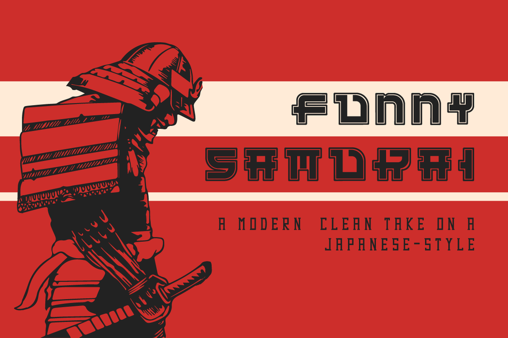 Funny Samurai modern