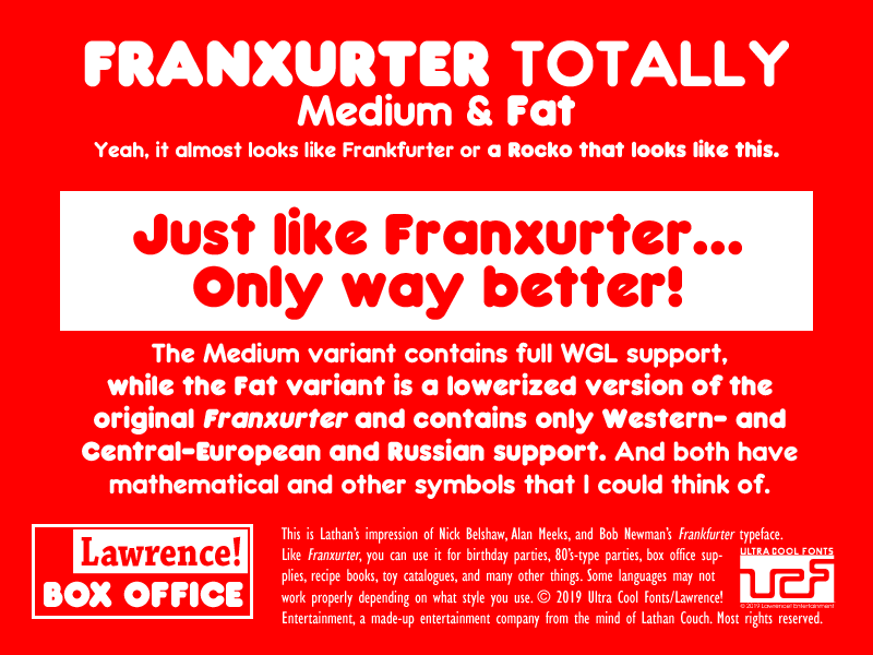 Franxurter Totally Fat