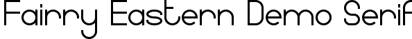 Fairry Eastern Demo Serif