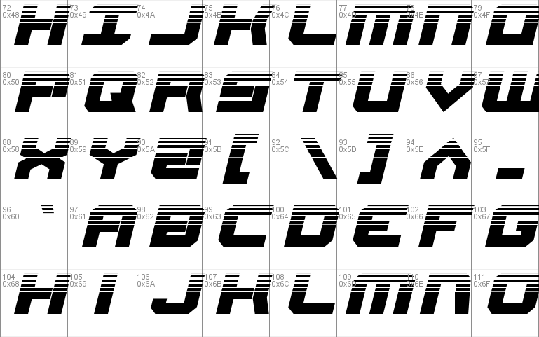 Gearhead Halftone Italic