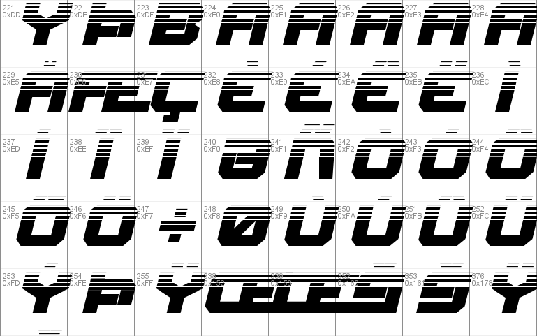 Gearhead Halftone Italic