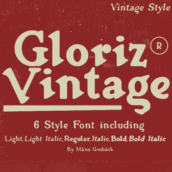 Gloriz Vintage PERSONAL USE