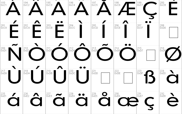Geo 579 Wide Font Free For Personal
