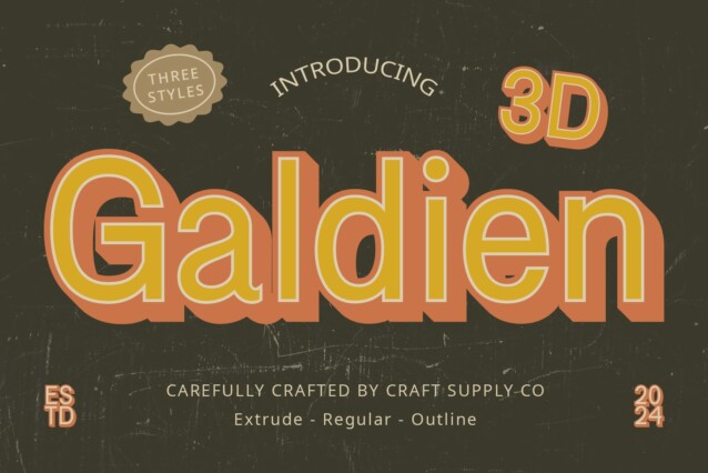 Galdien 3D Demo ExtrudeRight