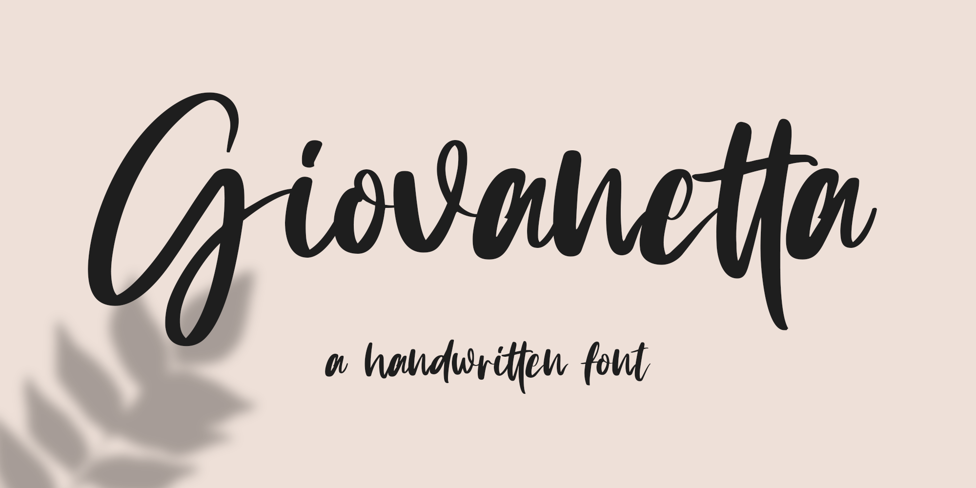 Giovanetta Script Font