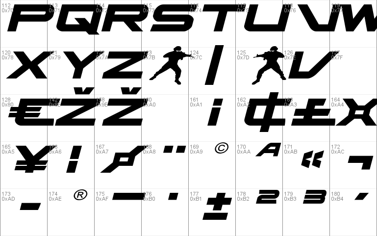 Ghost Clan Expanded Italic