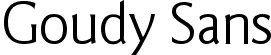 Goudy Sans