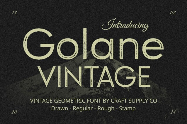 Golane Vintage Demo Stamp