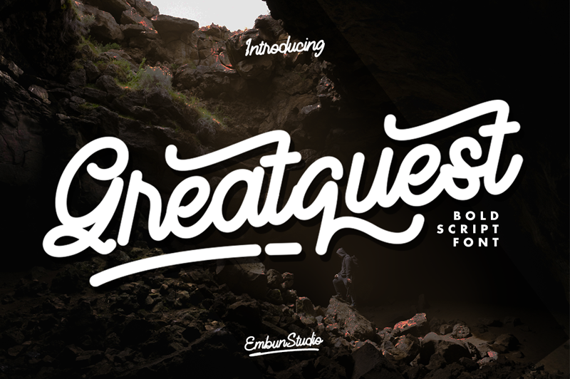 Greatquest italic style