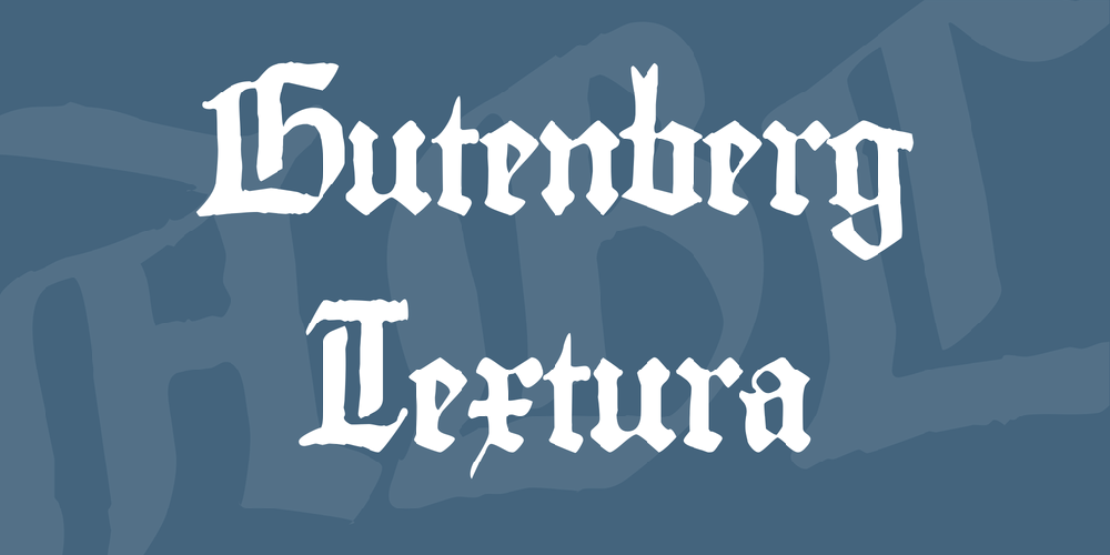 Gutenberg Textura