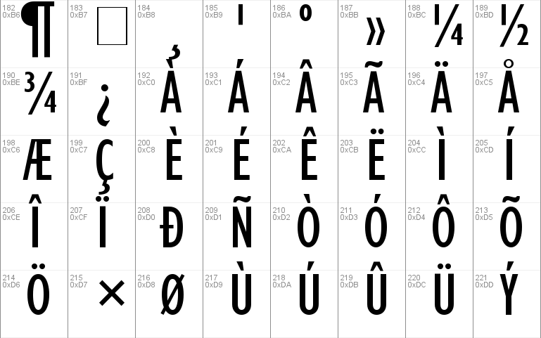 Gill Condensed SSi