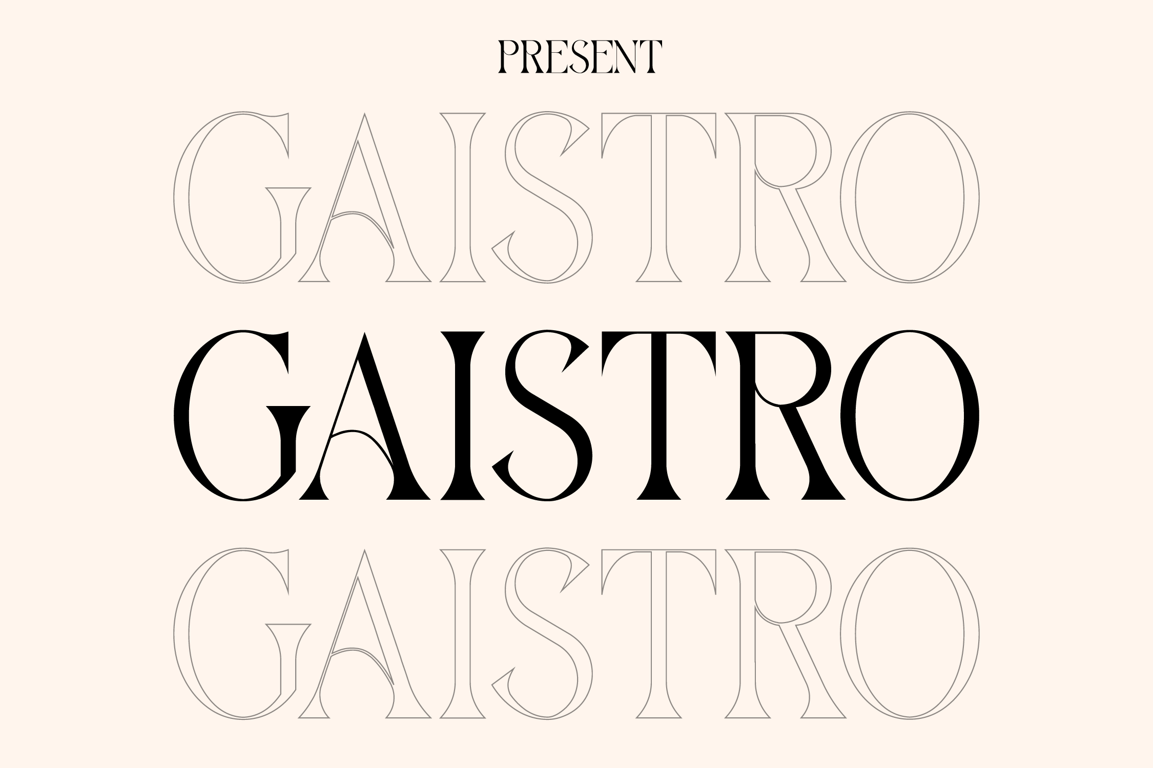 GAISTRO Regular